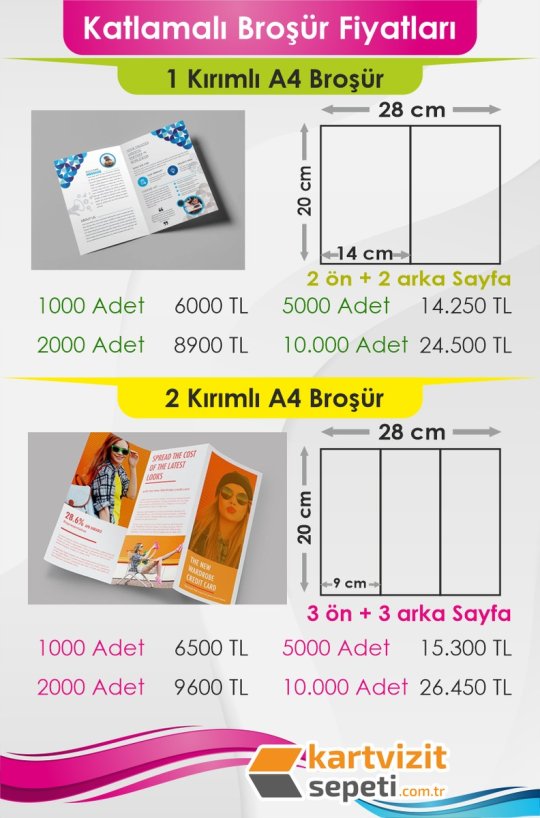Katlamalı Broşür Baskı