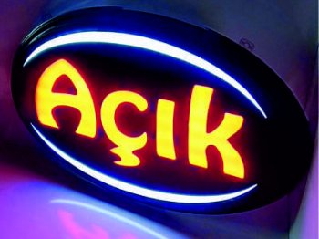 Neden Işıklı Kutu Harf
