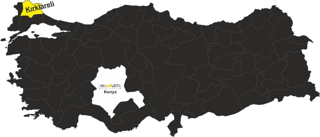 Kırklareli Kutu Harf