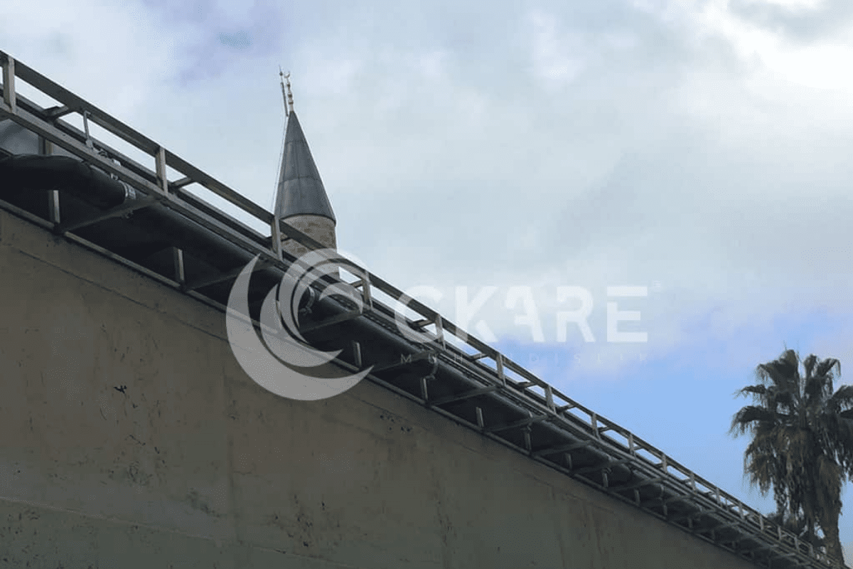 Şehzade Korkut Camii Antalya Kesik Minare Alüminyum Kaplı Sifo