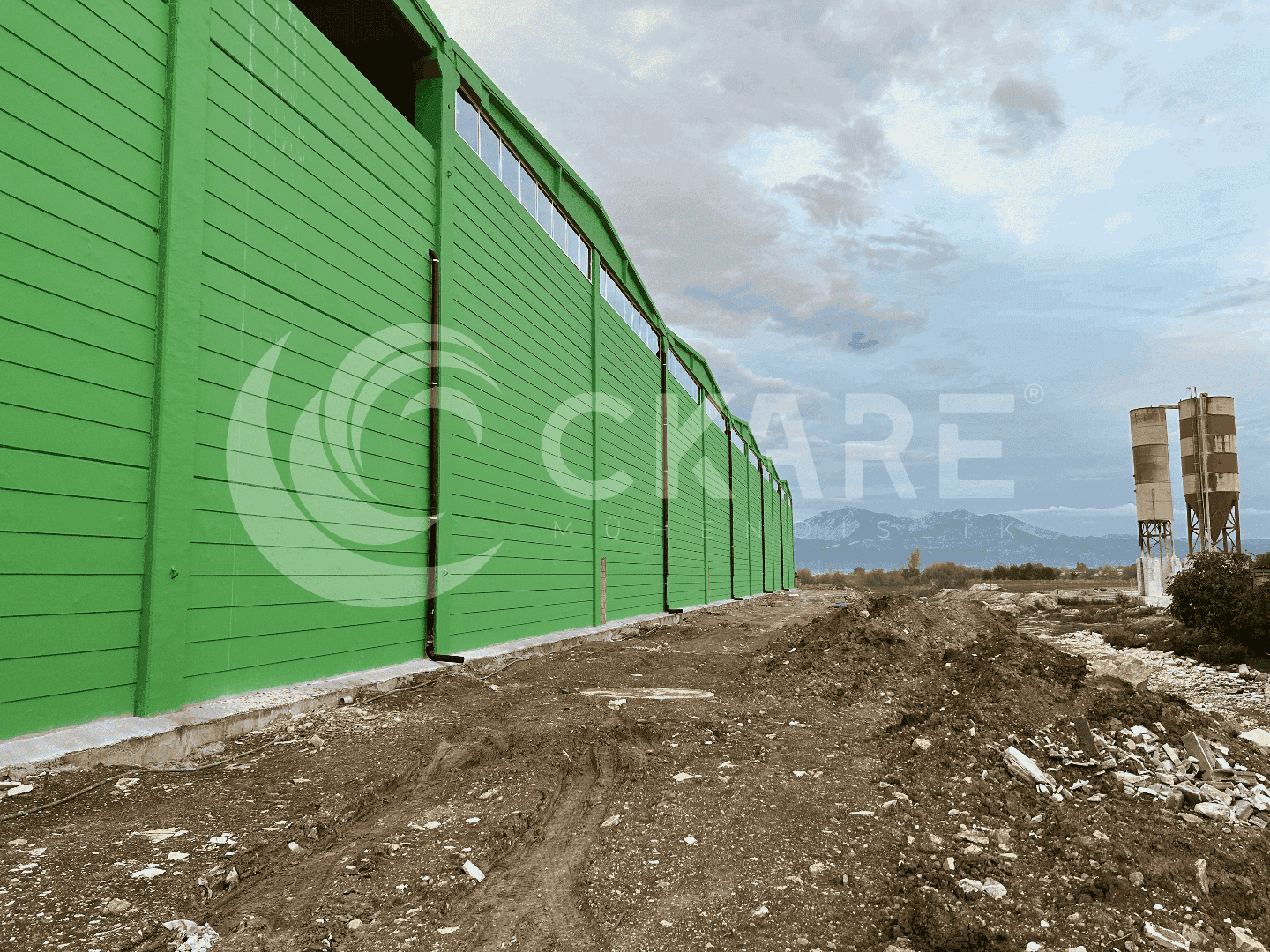 migros antalya sifonik sistem inis borusu - ckare muhendislik