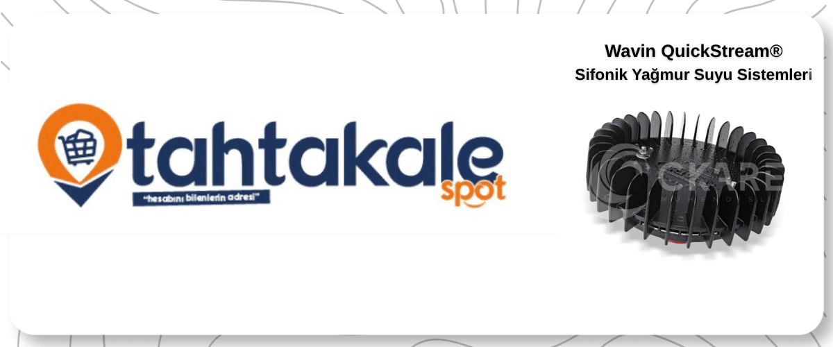 Antalya Tahtakale Spot Yeni Üretim Tesisi Sifonik Çatı Yağmur Suyu Drenaj Sistemi - CKare Mühendislik