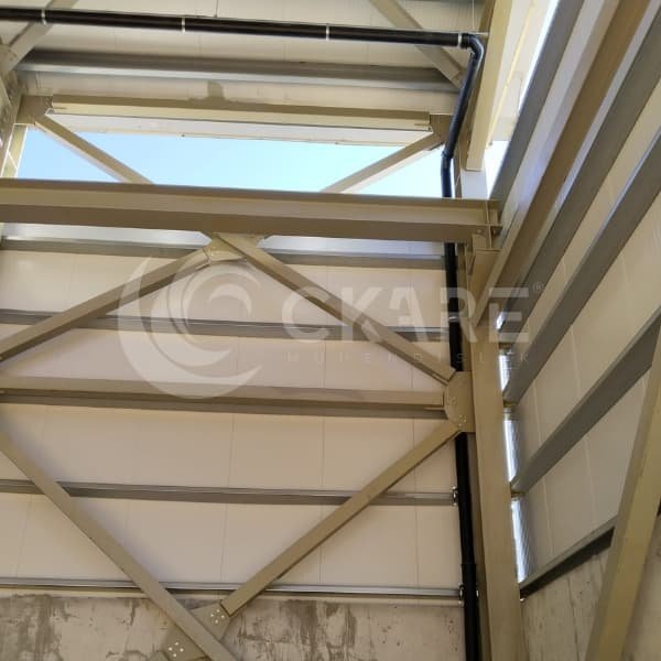 nn metalurji antalya toplama hattı iniş kolonu geçiş noktası - ckare mühendislik