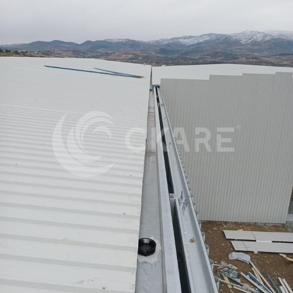 mem solar kahramanmaraş fabrika oluk sifonik süzgeç yerleşimi - ckare mühendislik