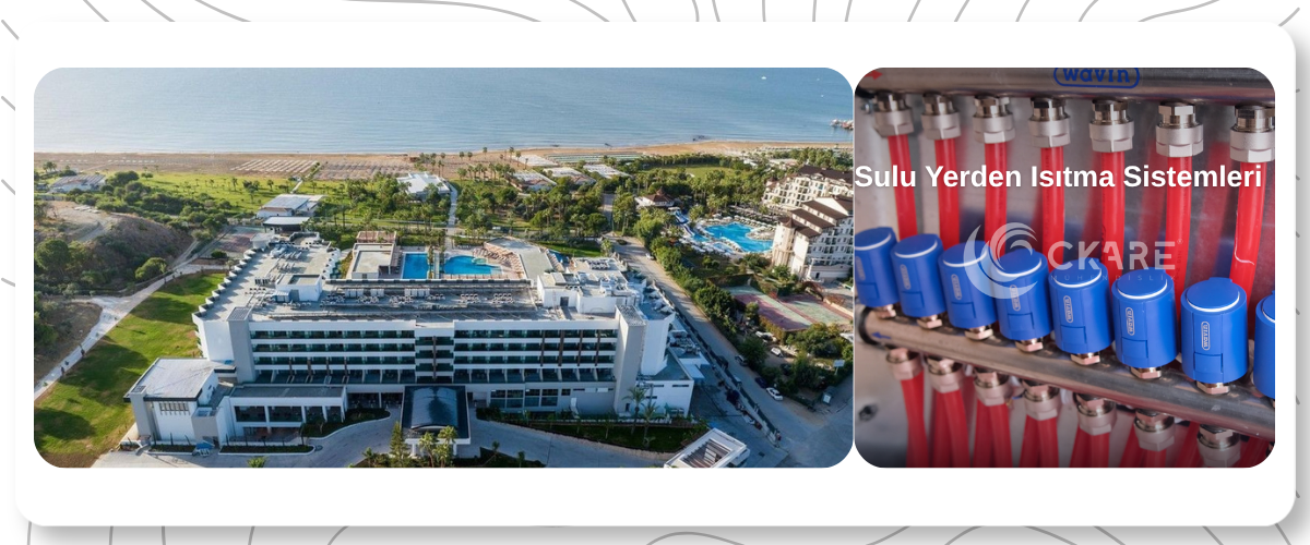 Antalya Manavgat Süral Saray Otel Hamam Göbek Taşı ve Seki Isıtma Tesisatı - CKare Mühendislik