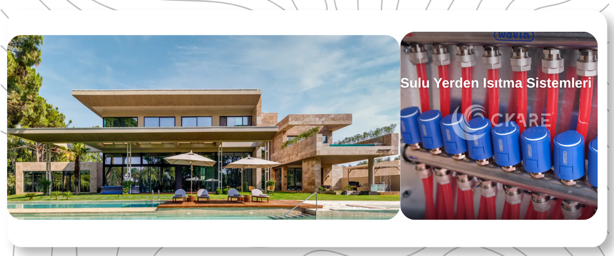 Antalya Belek Kaya Palazzo Mansions Ultra Lüks Villaları Sulu Yerden Isıtma ve Hamam Tesisatı - CKare Mühendislik