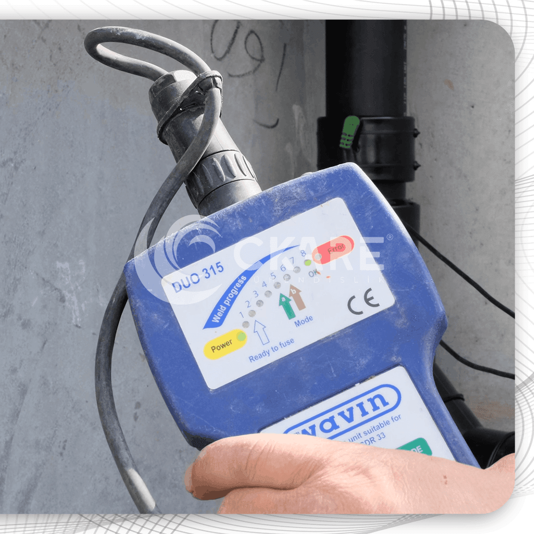 İGSAŞ Antalya Organize Sanayi Bölgesi Wavin DUO 315 Elektrofüzyon Kaynak İşlemi - CKare Mühendislik