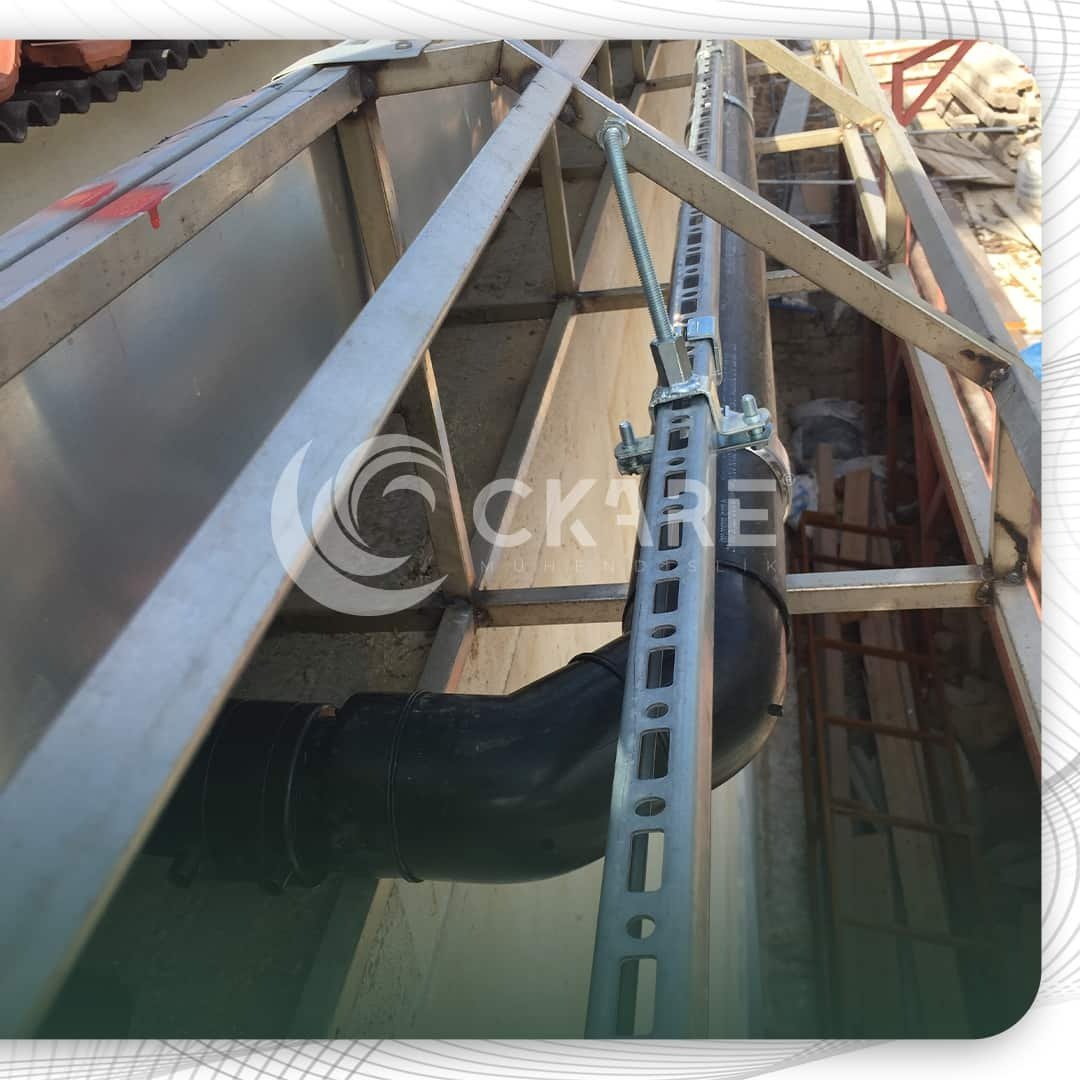 şehzade korkut camii antalya oluk altı alüminyum kaplamalı gizleme kanalı hdpe boru - ckare mühendislik