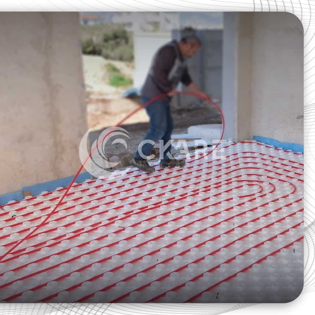 villas cappadocia villa yerden isitma pe-xa boru kangalindan serim - ckare muhendislik