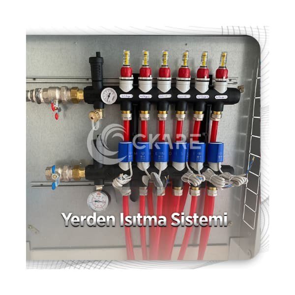 Belek villa projesi yerden ısıtma referansı - CKare Mühendislik