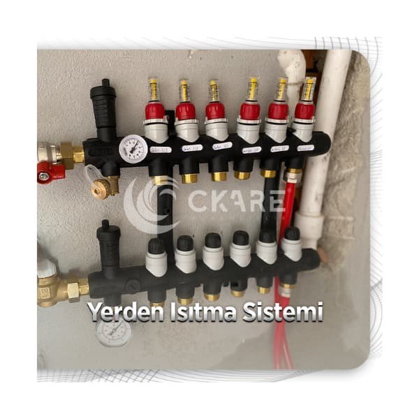 Döşemealtı tek katlı müstakil villa yerden ısıtma referansı - CKare Mühendislik