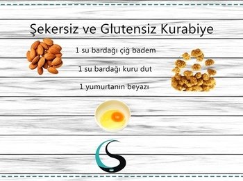 Şekersiz ve Glutensiz Kurabiye