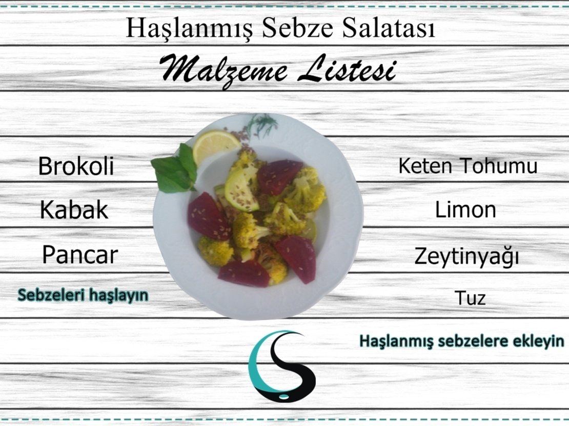 Haşlanmış Sebze Salatası