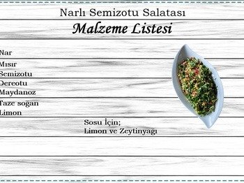 Narlı Semizotu Salatası