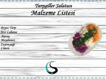 Turpgiller Salatası