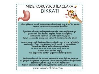 Mide Koruyucu İlaçlara Dikkat