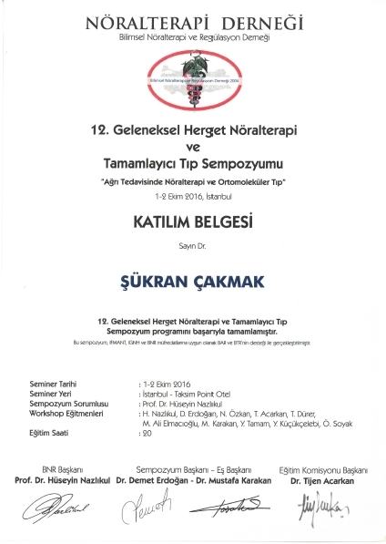 Herget Nöralterapi ve Tamamlayıcı Tıp Sempozyumu