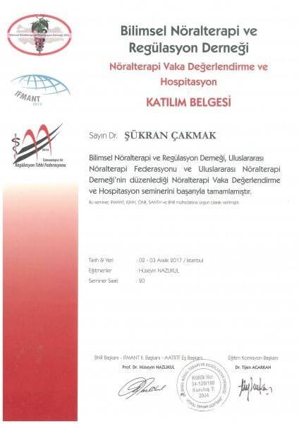 Nöralterapi Vaka Değerlendirme ve Hospitasyon