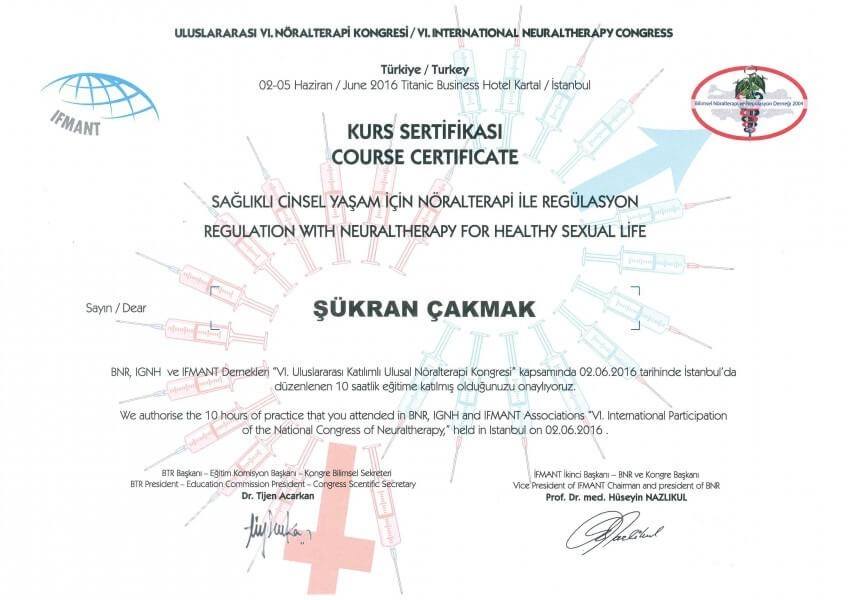 Sağlıklı Cinsel Yaşam İçin Nöralterapi ile Regülasyon
