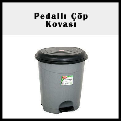 Pedallı Çöp Kovası