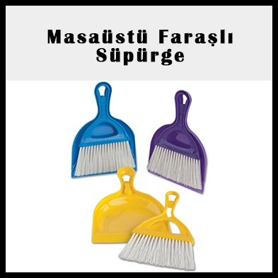 Masaüstü Faraşlı Süpürge