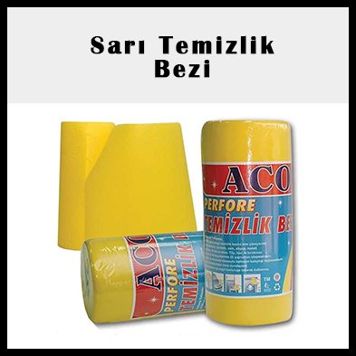 Sarı Temizlik Bezleri