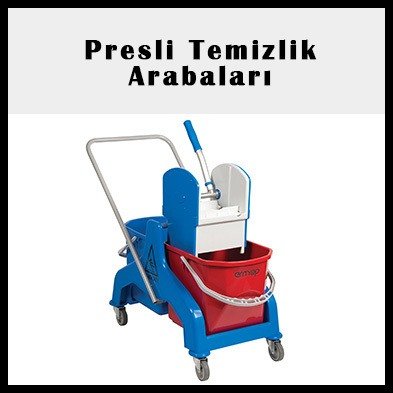Presli Temizlik Arabaları