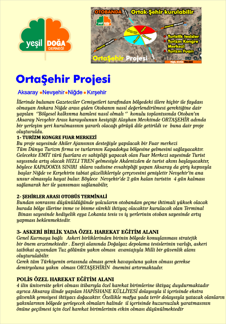 ORTAŞEHİR 1 SAYFA