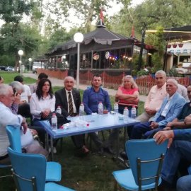 24 temmuz 2022 basın şenlikleri Siyasi Partilerimizin İl Başkanları katıldılar