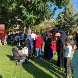 Basın Şenliklerinde buluşma halkla iç içe