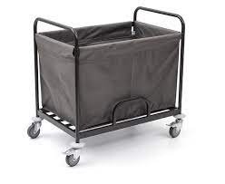 Yatık Çamaşır Toplama Arabası