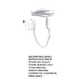 Amateck Saç Kurutma Makinesi 1600 wl