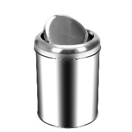 Krom Pratik Kapaklı Çöp Kovası 20 Lt.