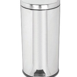 Krom Pedallı Çöp Kovası 20 Lt