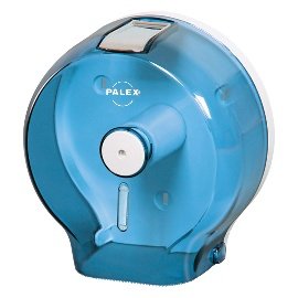 Jumbo Tuvalet Kağıdı Dispenseri Şeffaf Mavi