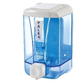 Standart Köpük Sabun Dispenseri 500/1000 cc Şeffaf Mavi