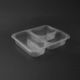 Yemek Kabı Pet 3 Gözlü