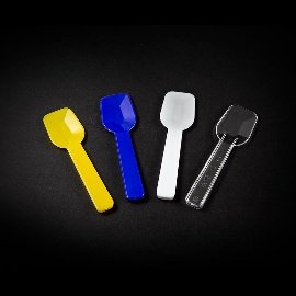 Plastik Lüks Dondurma Kaşığı