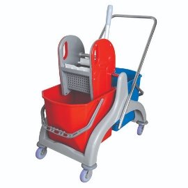 Çift Kovalı Temizlik Seti Plastik Presli Ceymop