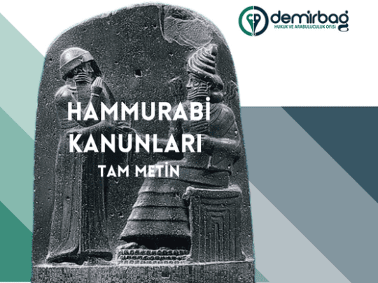 Hammurabi Kanunları