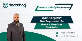 Kat Karşılığı Sözleşmelerde Banka Teminat Mektubu