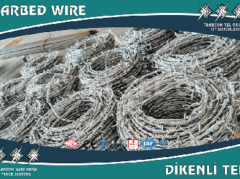 Dikenli Tel Sistemleri | Ekonomik ve Caydırıcı Çit Çözümleri – Trabzon Tel Örgü