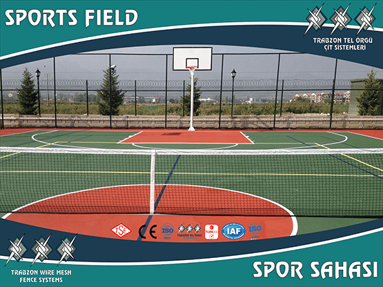 Çok Amaçlı Spor Sahası Yapımı | Anahtar Teslim Saha Çözümleri – Trabzon Tel Örgü