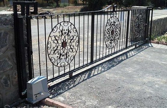 Ferforje Motorlu Kapılar | Estetik ve Otomasyon