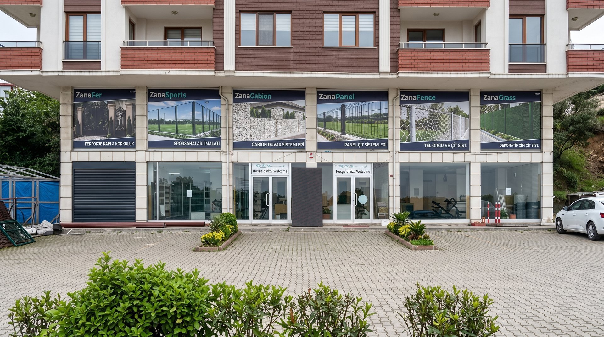 Trabzon Tel Örgü Akçaabat satış ofisi ve tesis binası